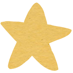 A white star