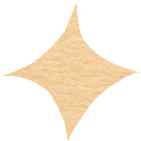 A white 4-pointed star